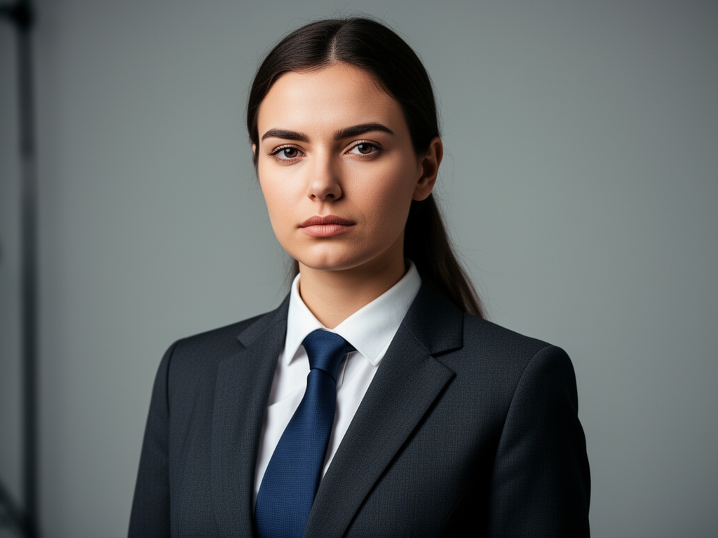 Портрет мужчины-аналитика, эксперта в области финансовой журналистики, строгий деловой вид